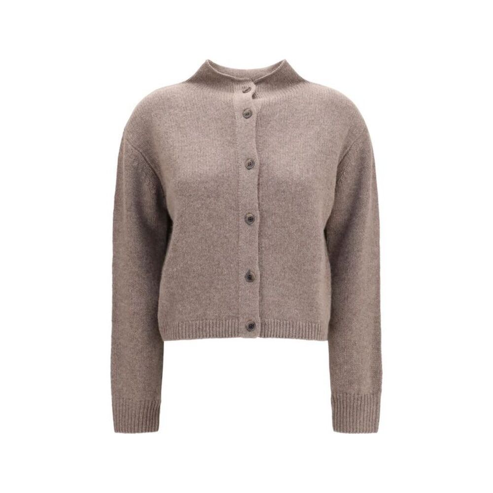Lisa Yang Beige Cashmere Women's Cardigan